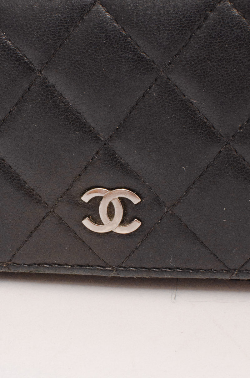 QUILTED LEATHER WALLET