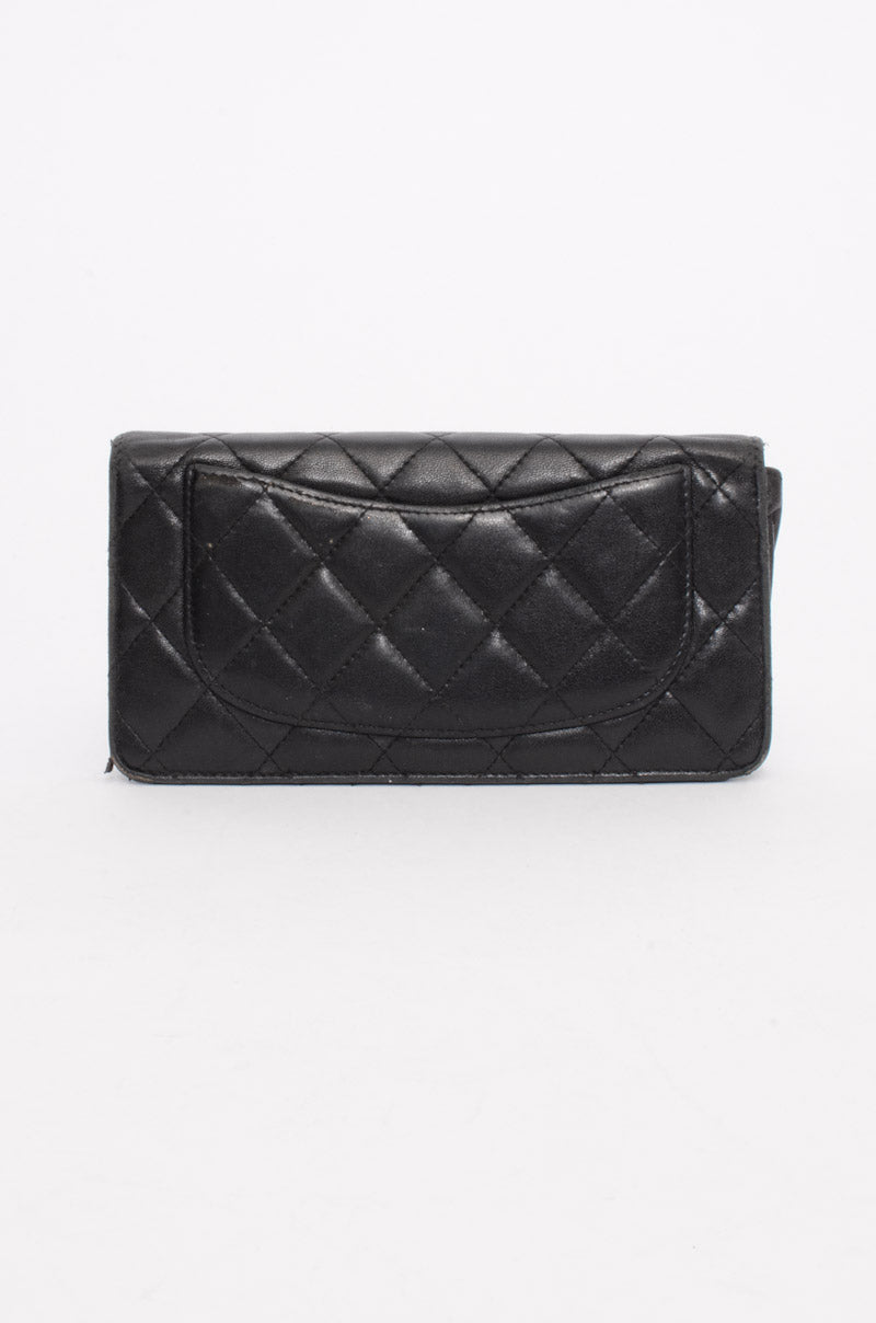 QUILTED LEATHER WALLET
