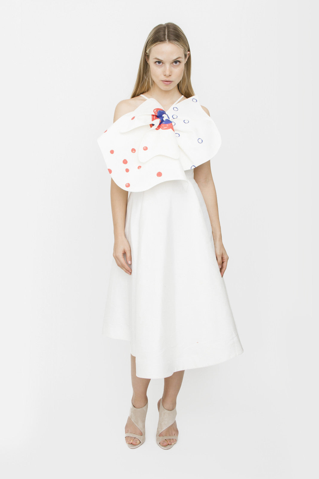 OVERSIZED BOW DRESS