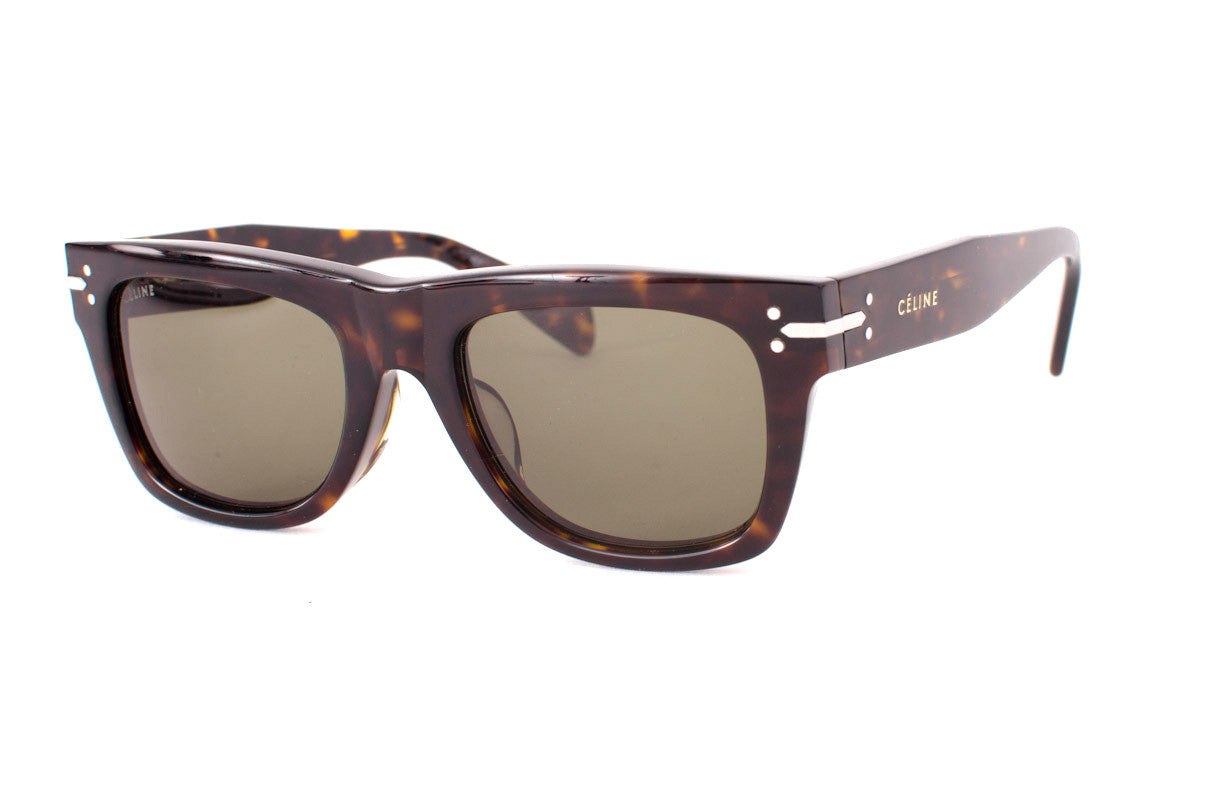 TORTOISESHELL SQUARE SUNGLASSES