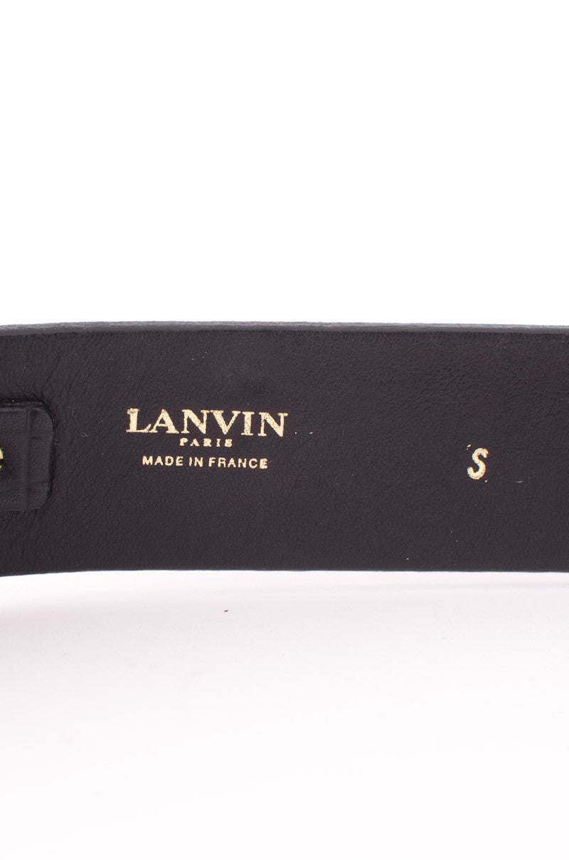 STUDDED LEATHER BELT