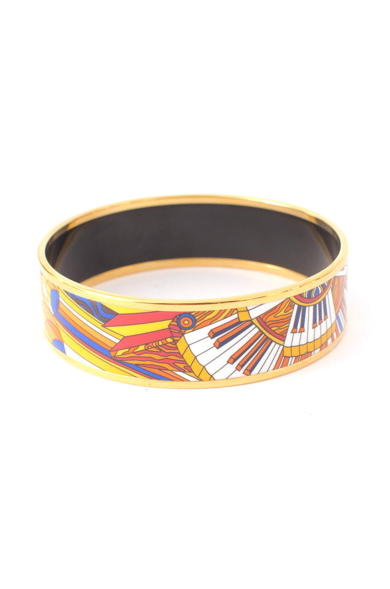ENAMEL PIANO BANGLE