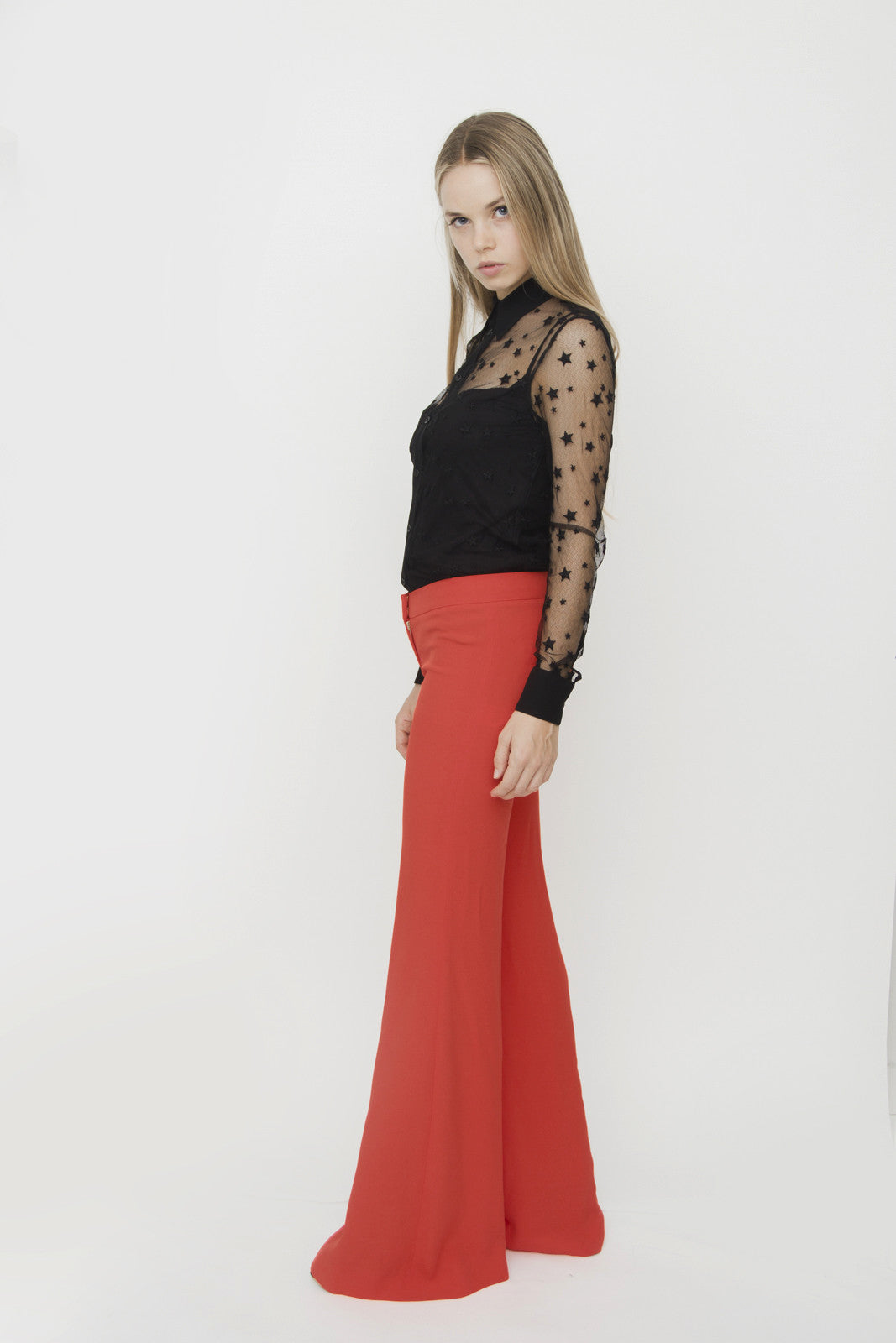STAR EMBROIDERED BLOUSE