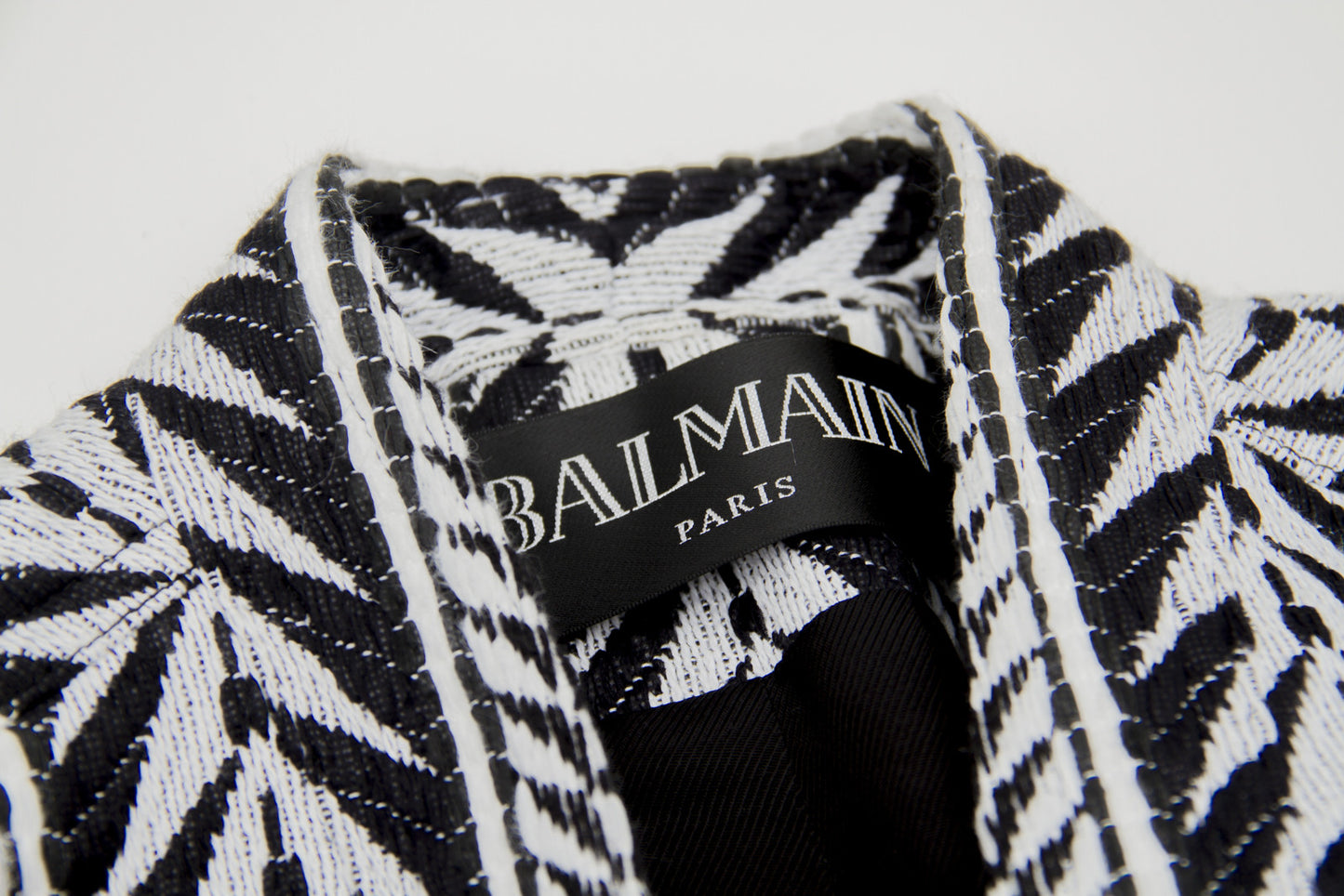 PRINTED KNIT BLAZER