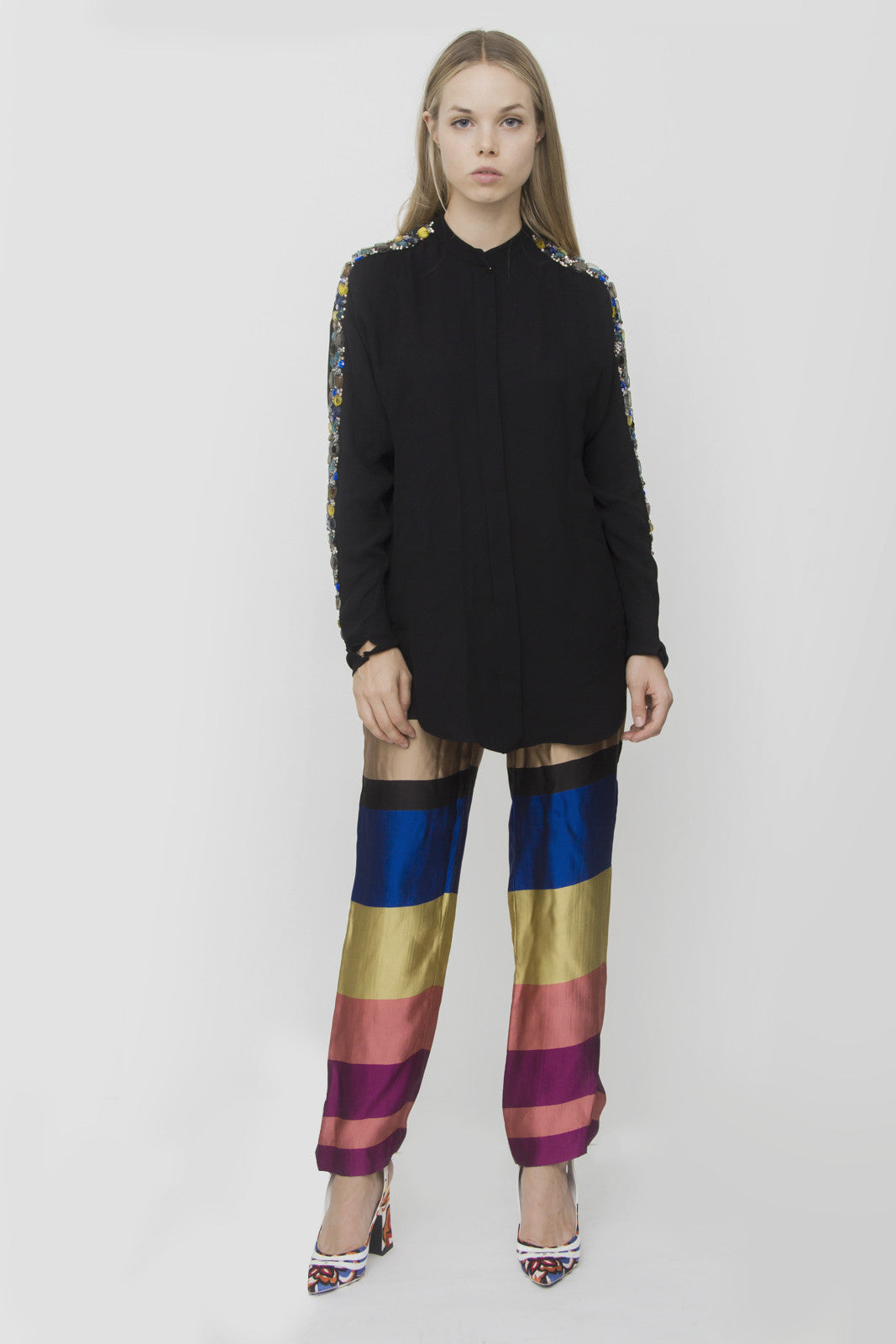 PACE STRIPE TROUSERS