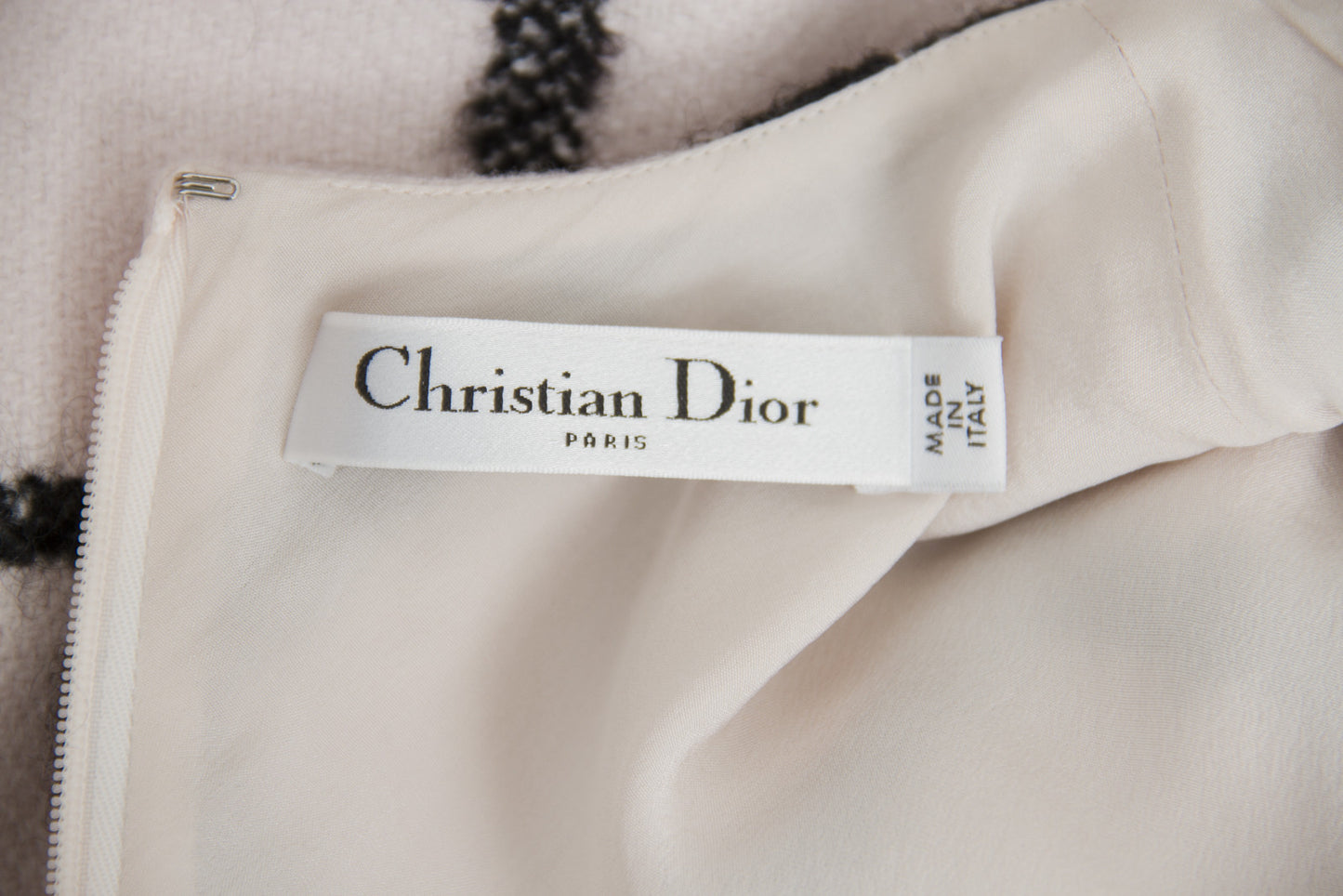 DIAMOND WOOL DRESS