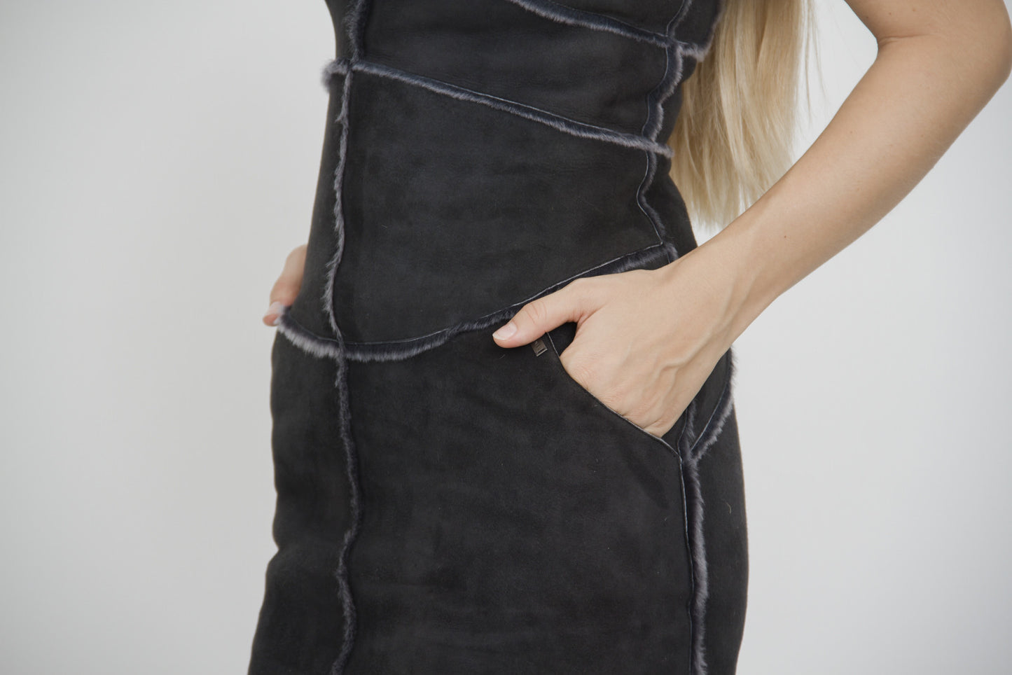 SHEARLING DRESS