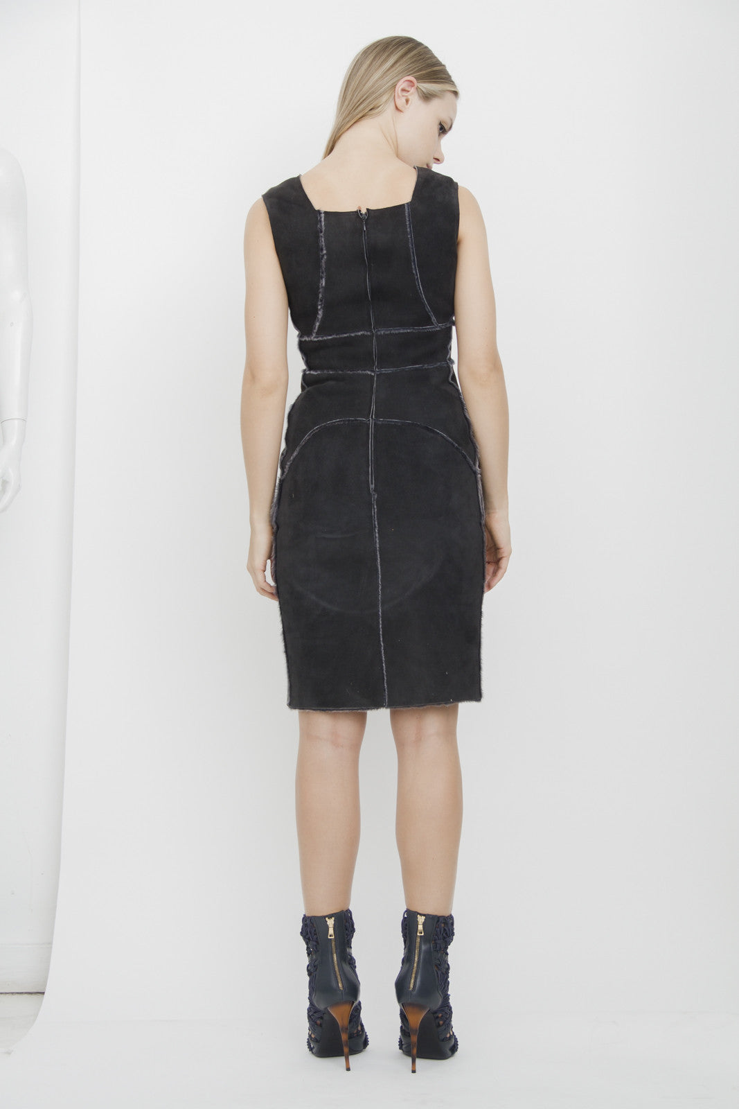 SHEARLING DRESS