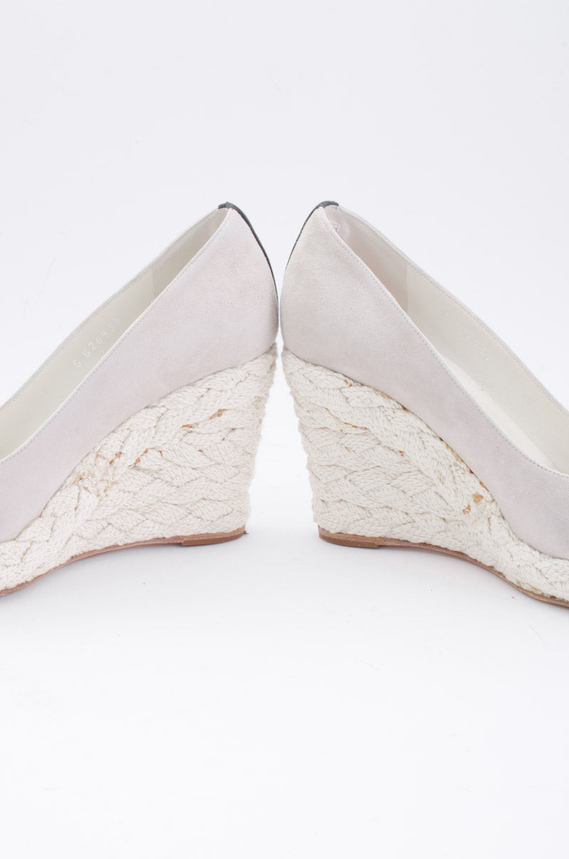 SUEDE ESPADRILLE WEDGES