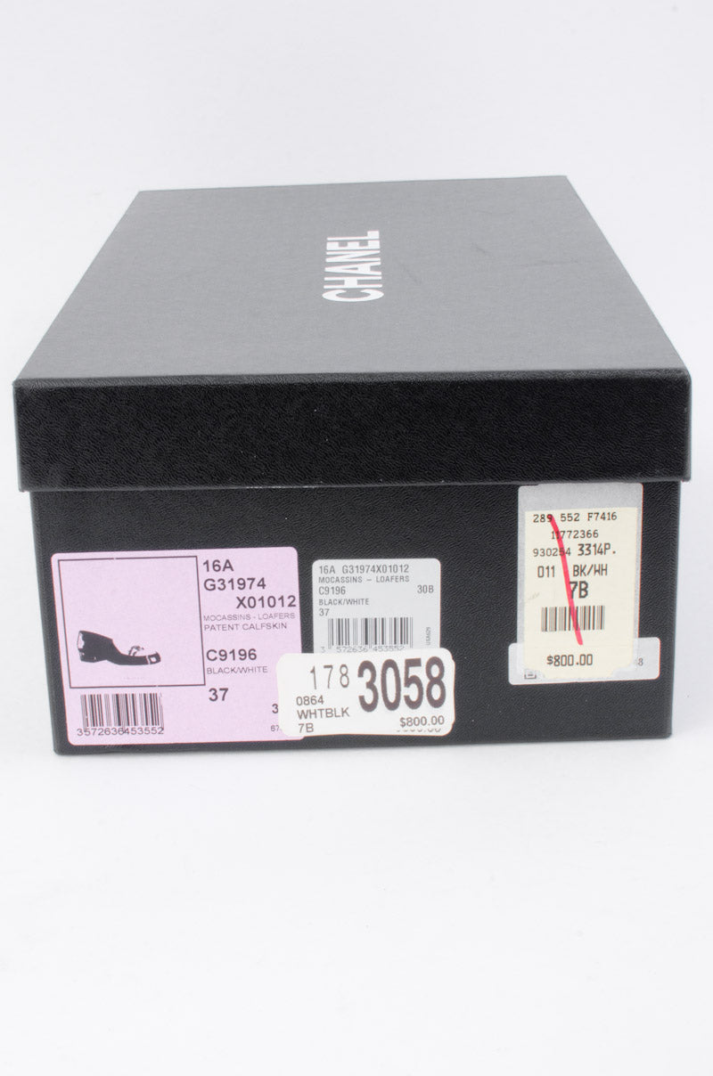 PATENT LEATHER LOAFERS