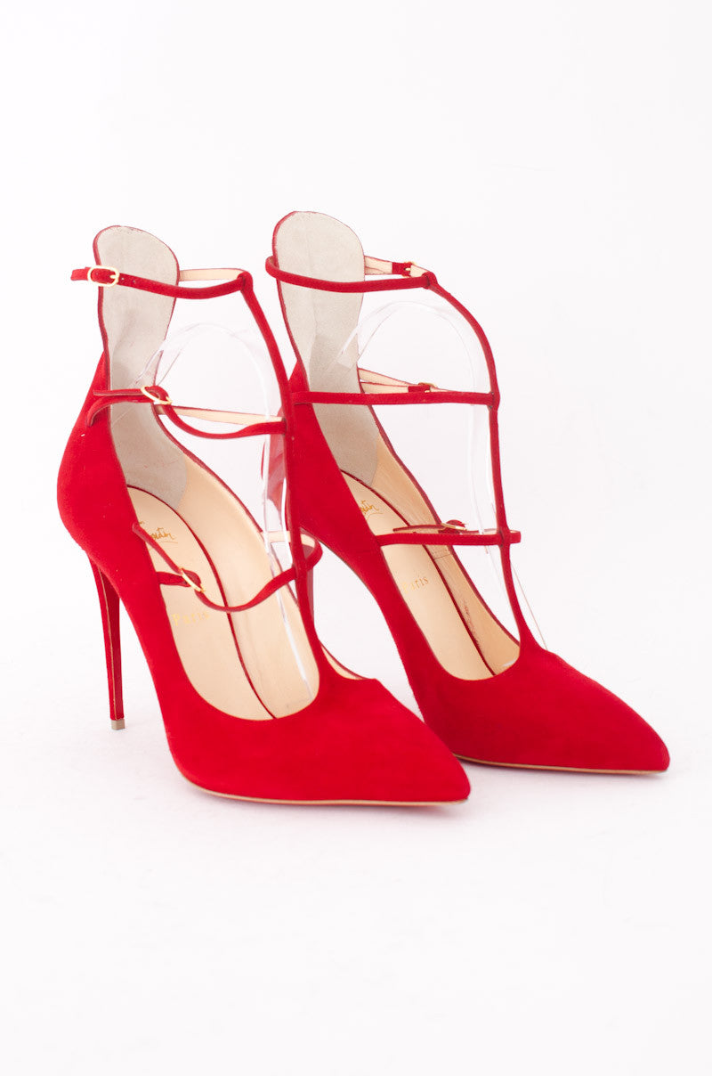 TOERLESS MUSE STRAPPY HEELS