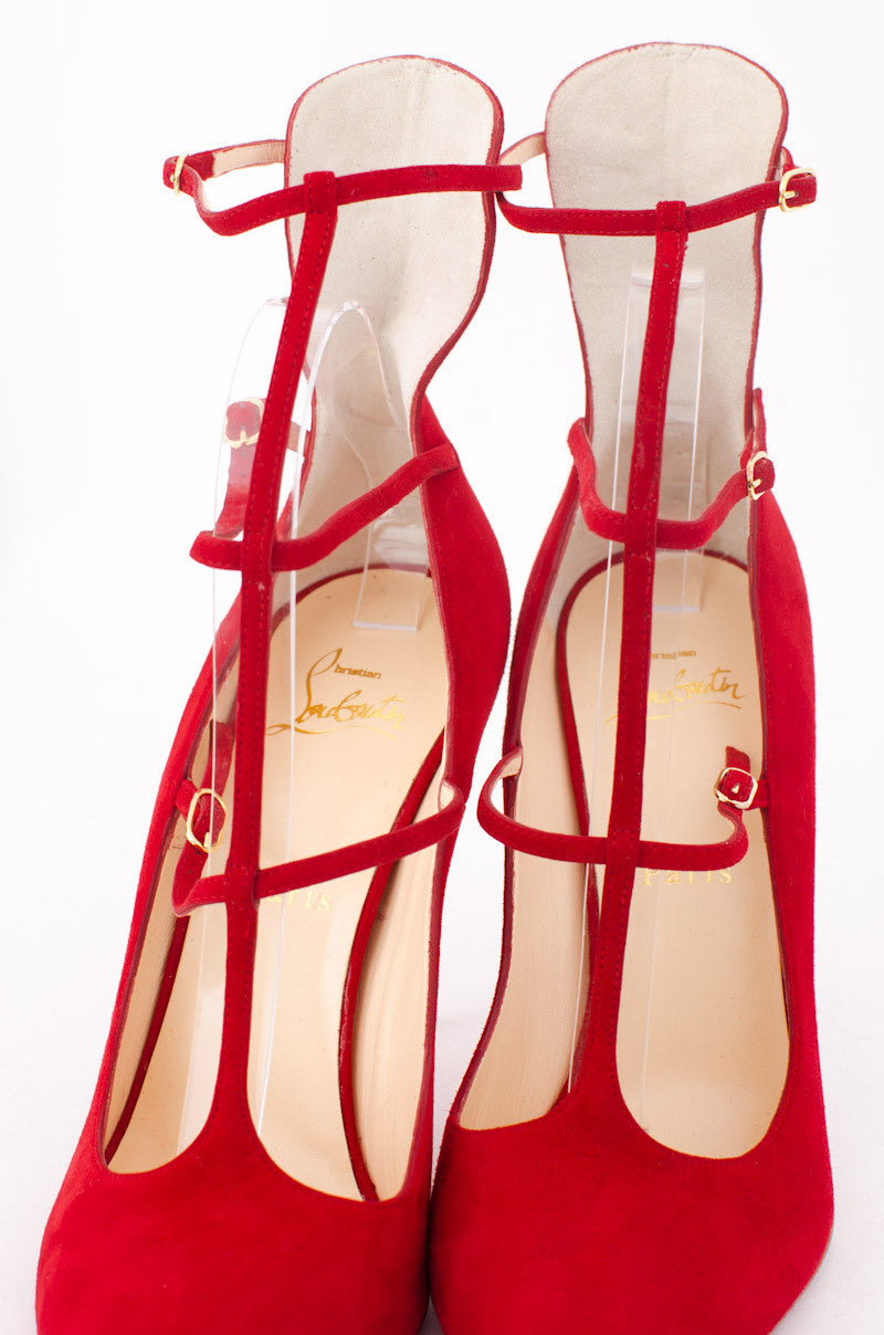 TOERLESS MUSE STRAPPY HEELS