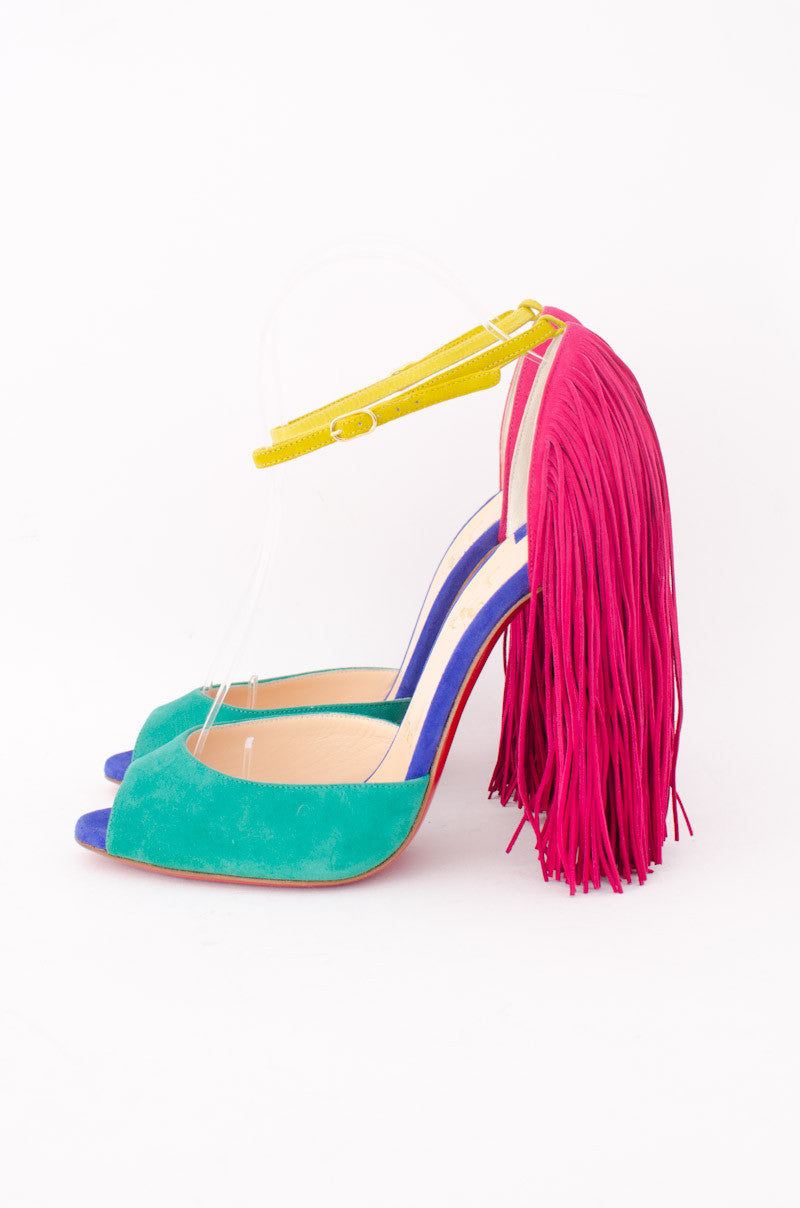 OTROT 120 FRINGE HEELS