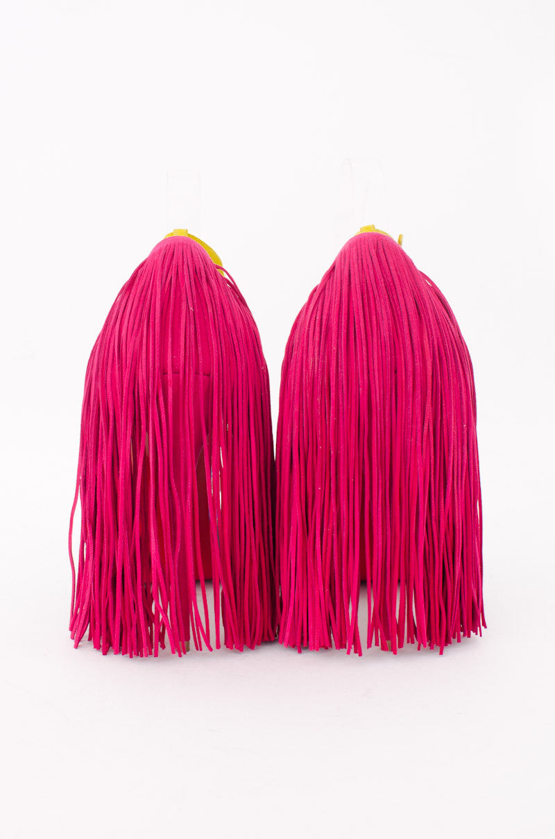OTROT 120 FRINGE HEELS