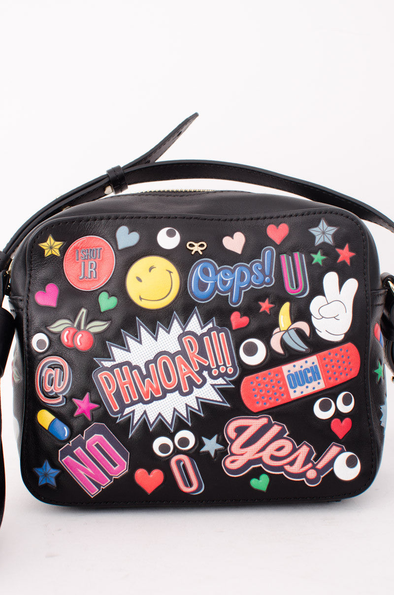 WINK STICKER CROSSBODY PURSE