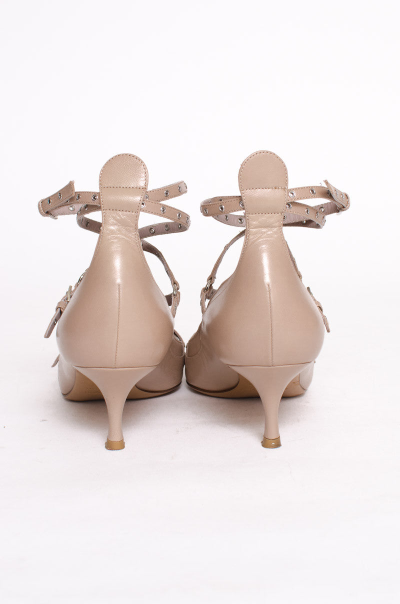 LOVE LATCH GROMMET HEELS