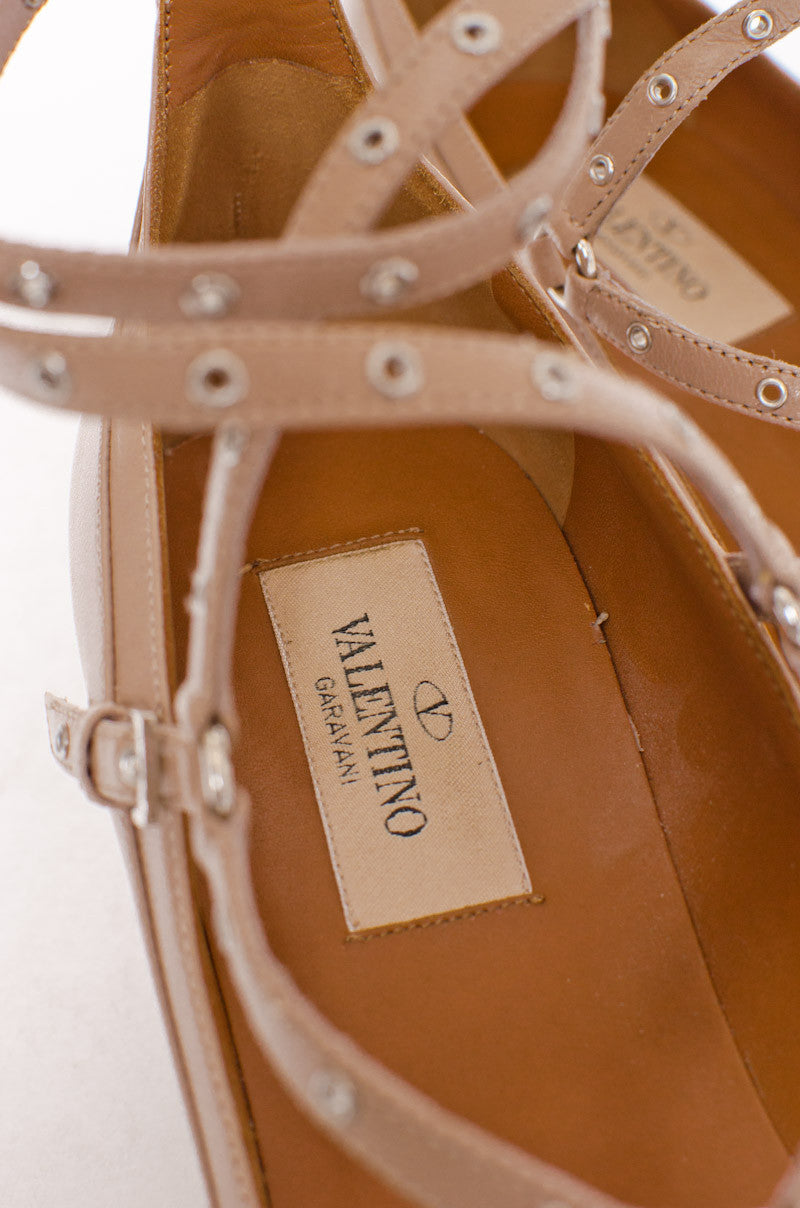 LOVE LATCH GROMMET HEELS