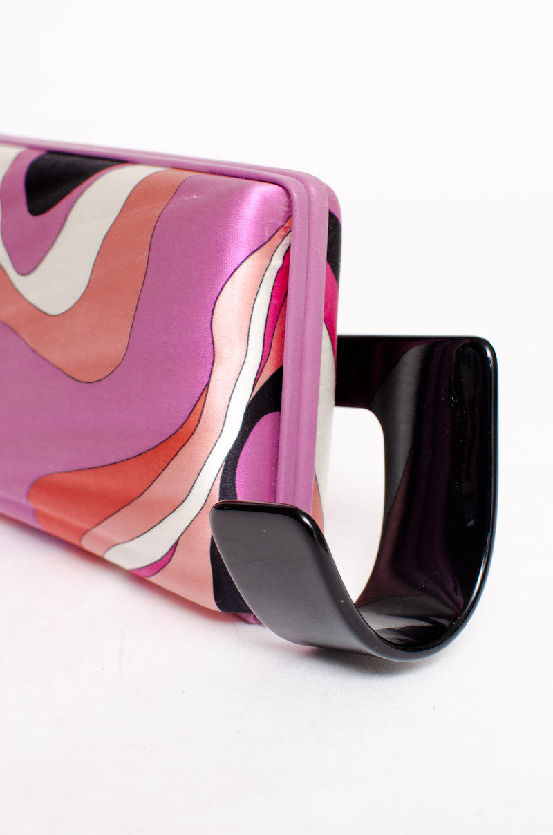 SILK PRINTED CLUTCH
