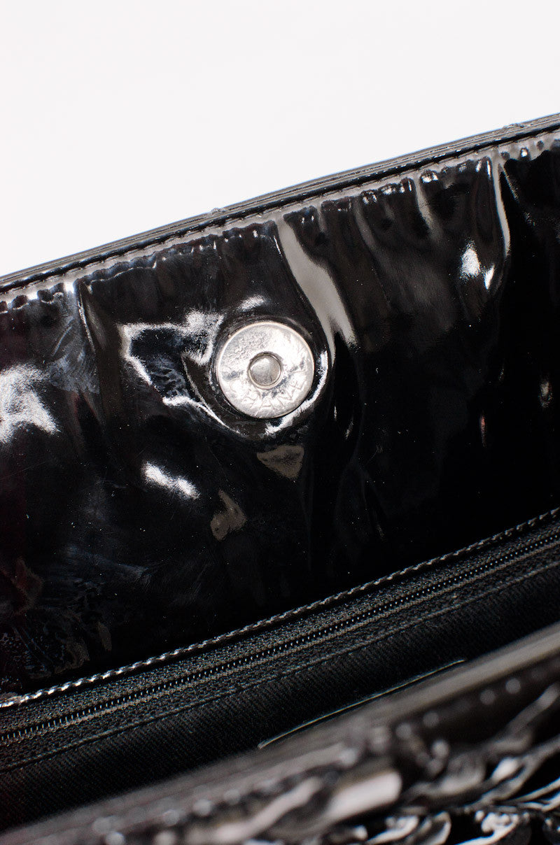 PATENT LEATHER TOTE