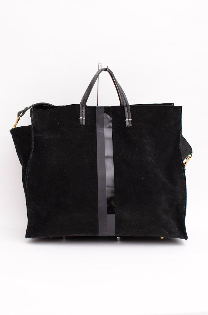 SIMPLE NUBUCK SUEDE TOTE
