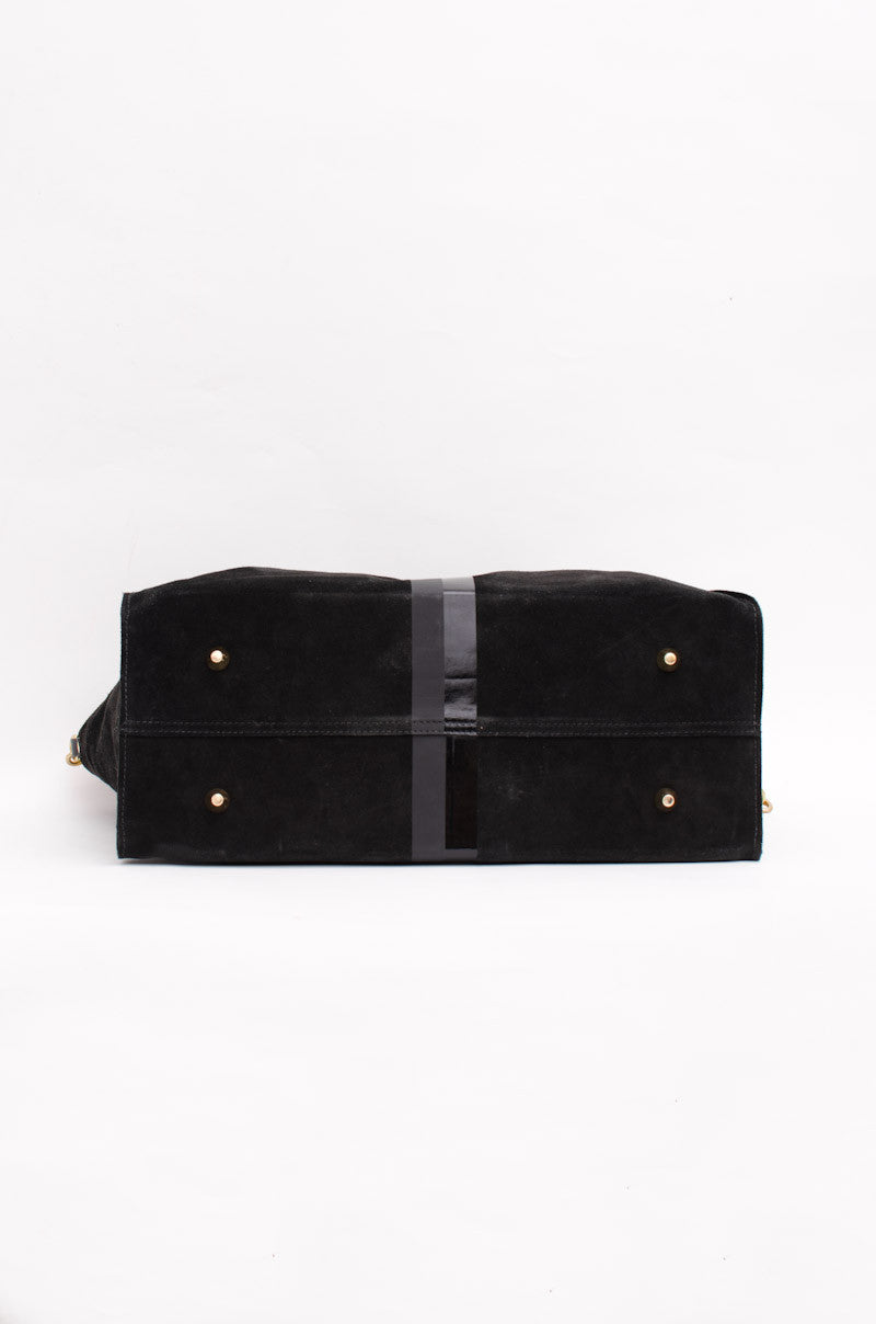 SIMPLE NUBUCK SUEDE TOTE
