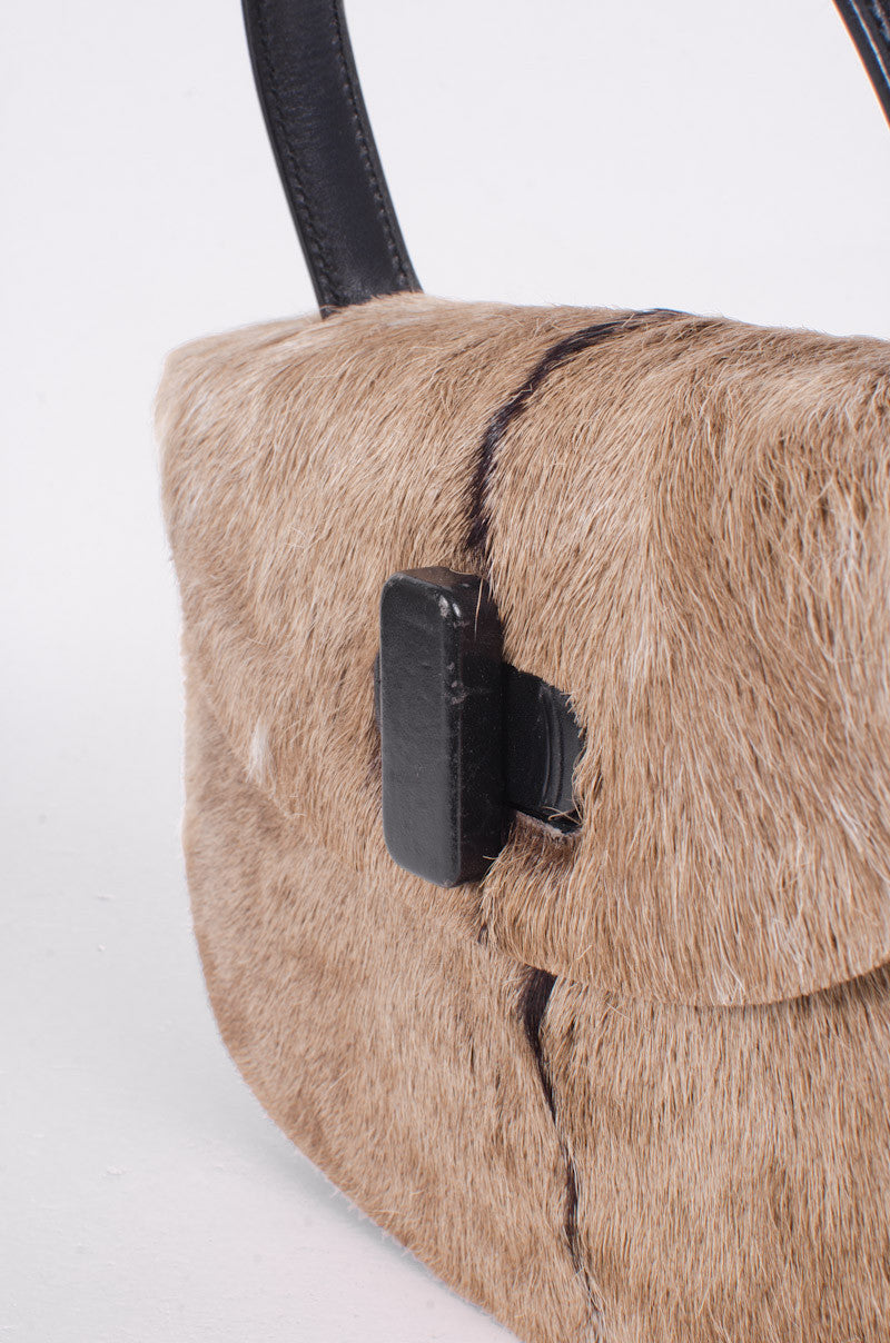 FUR HANDBAG