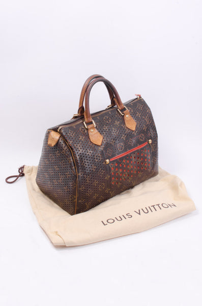 Louis Vuitton 2006 Perforated Speedy 30 · INTO