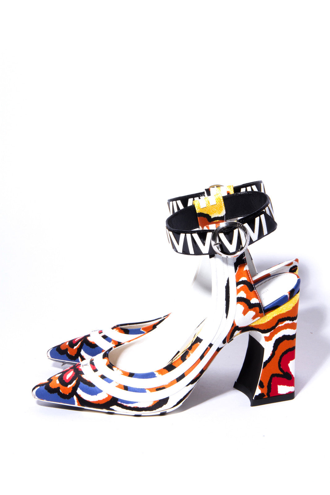 PSYCHEDELIC GRAFFITI HEELS