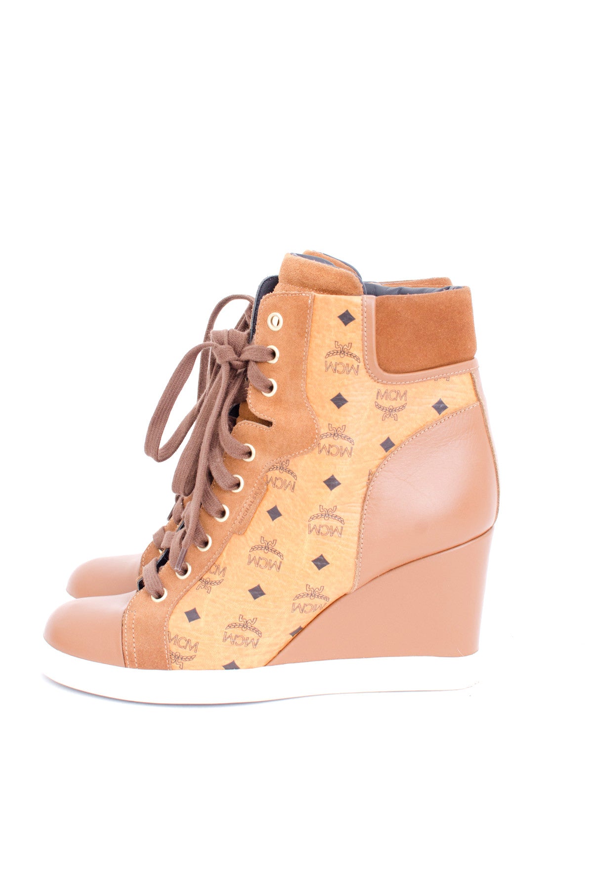 MCM BY MICHALSKY MONOGRAM HIGH TOPS