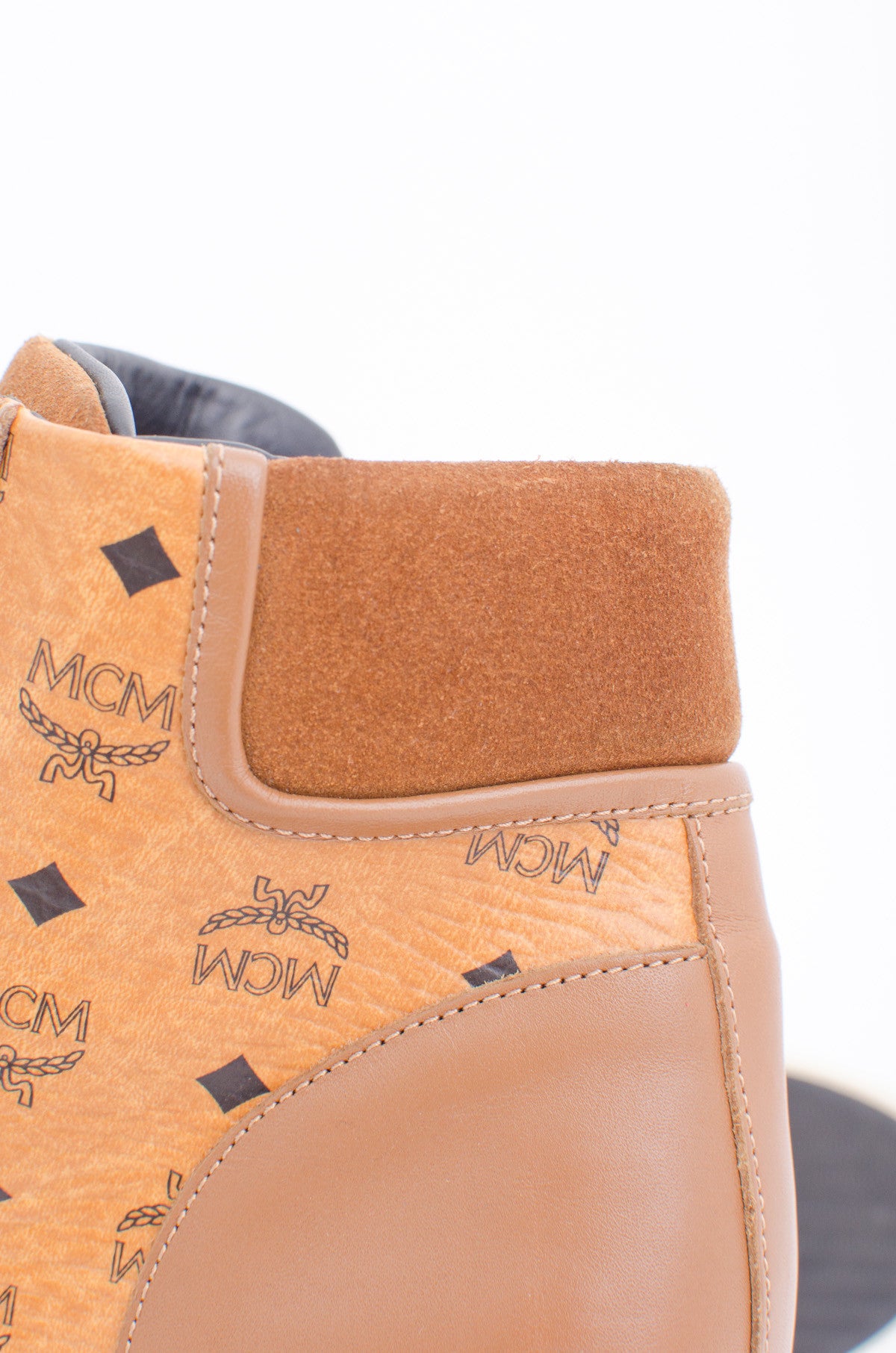 MCM BY MICHALSKY MONOGRAM HIGH TOPS