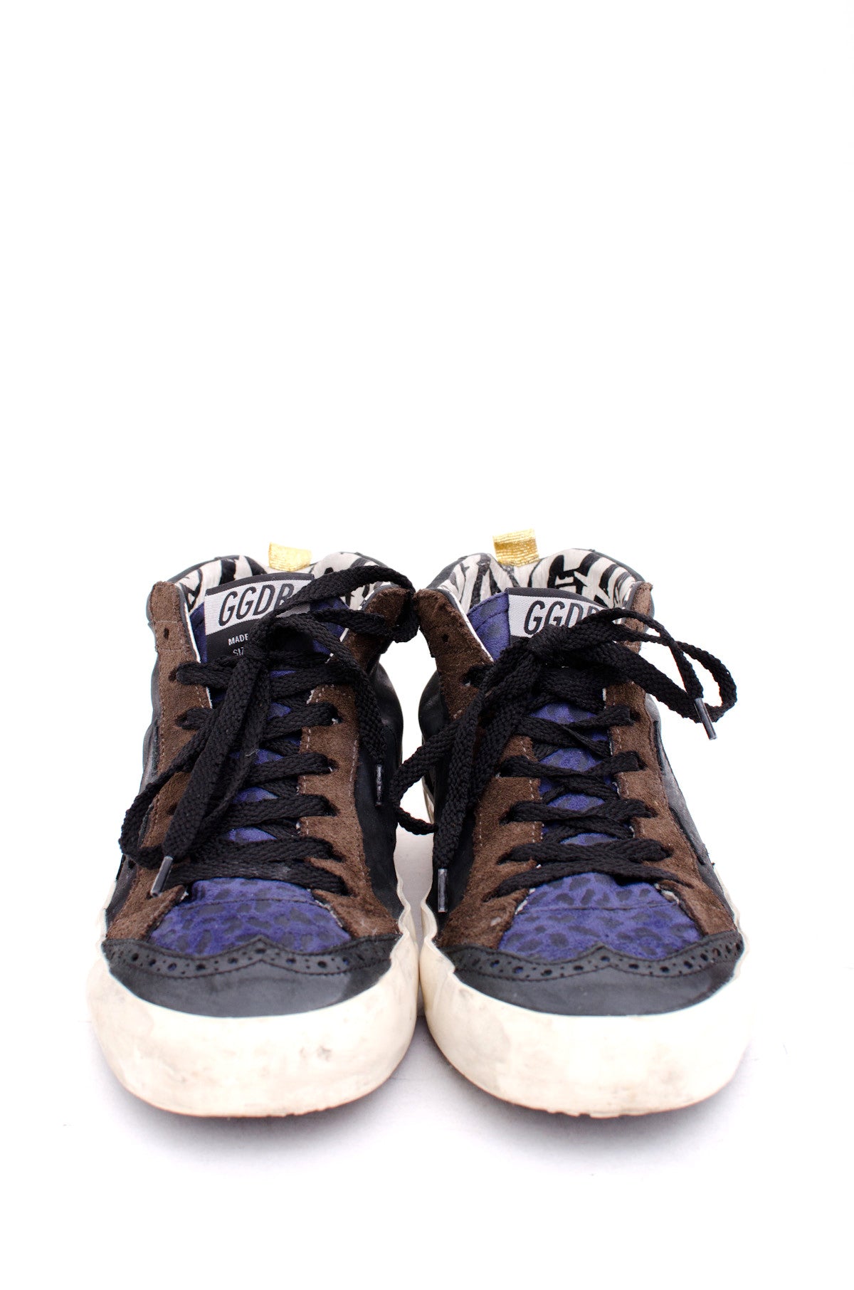 MID STAR LEATHER SNEAKERS