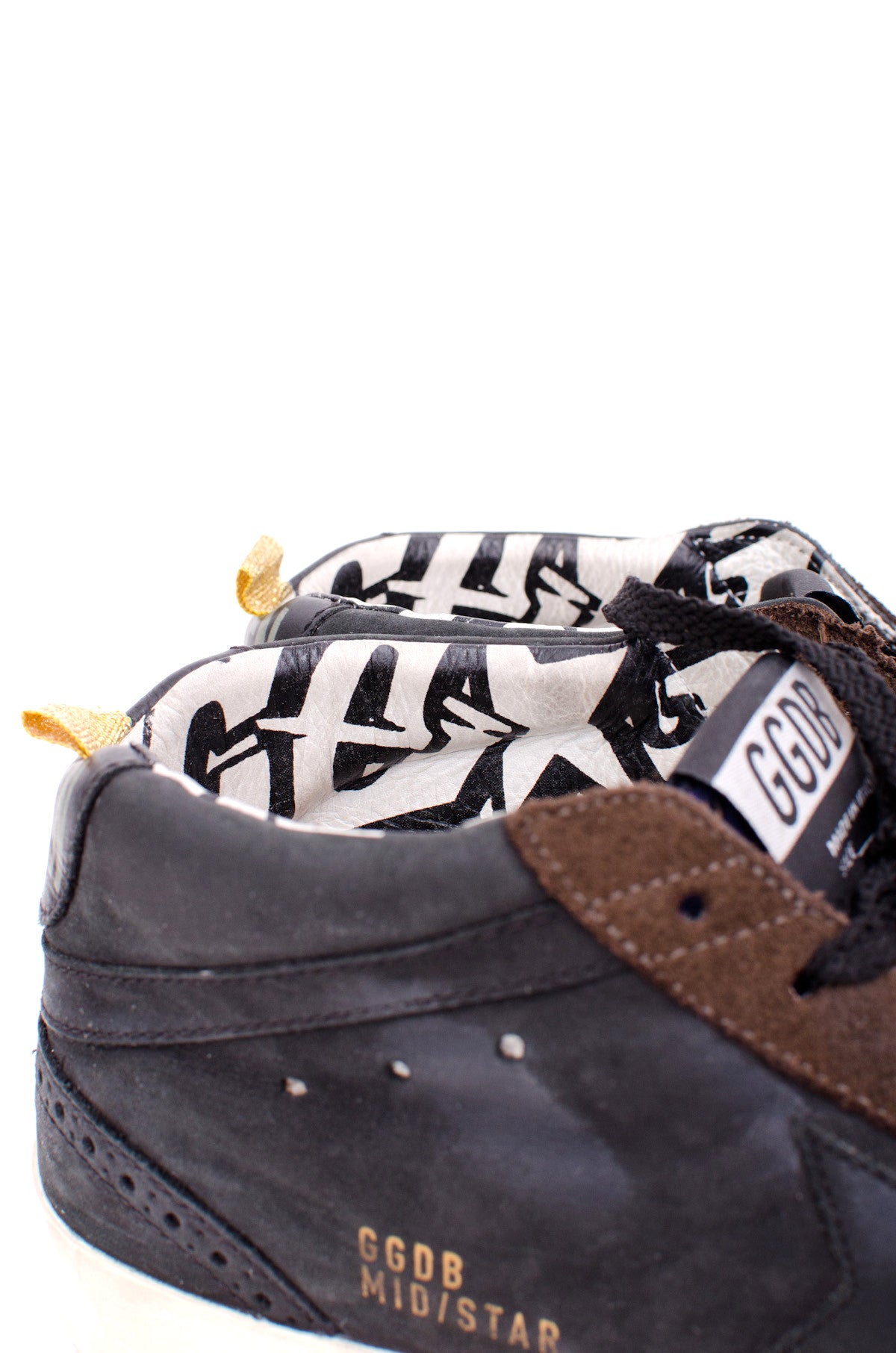 MID STAR LEATHER SNEAKERS
