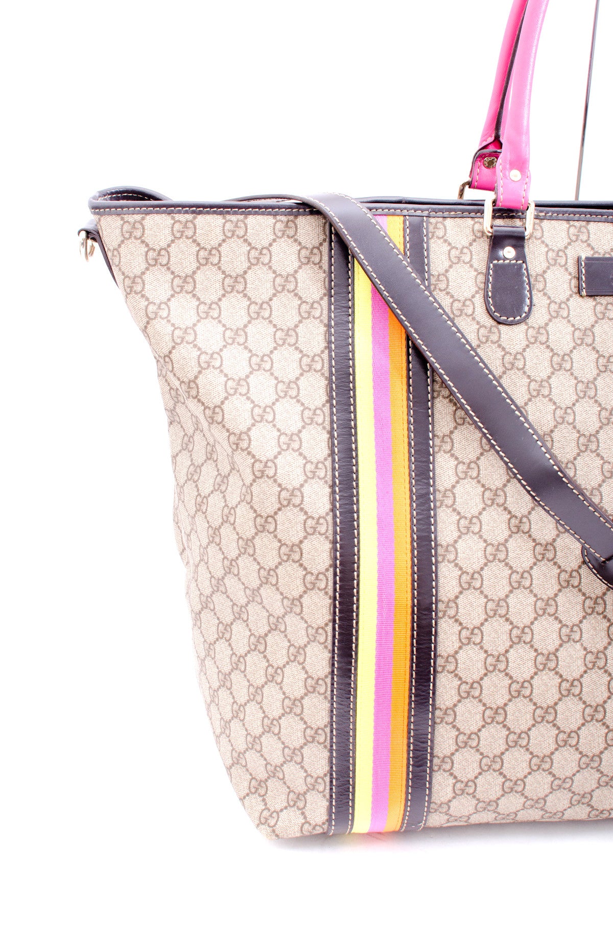 RARE MONOGRAM RAINBOW WEEKENDER TOTE