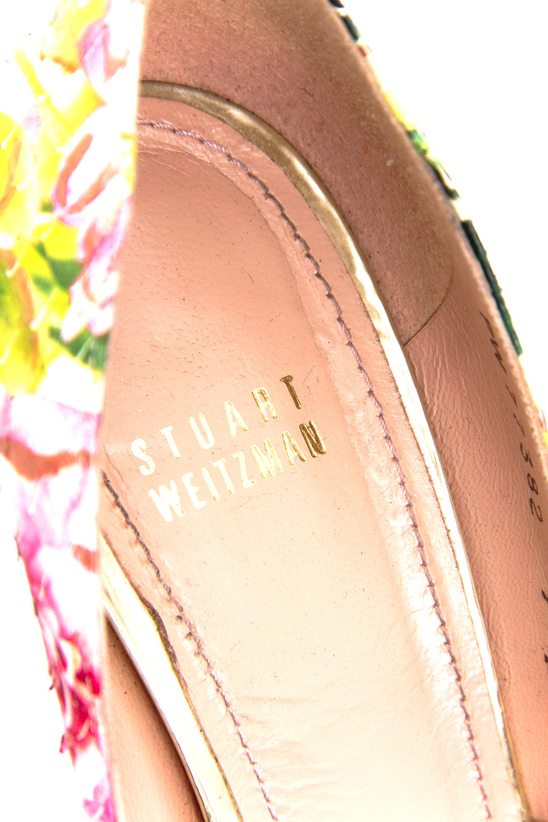 NOUVEAU FLORAL PRINT PUMPS