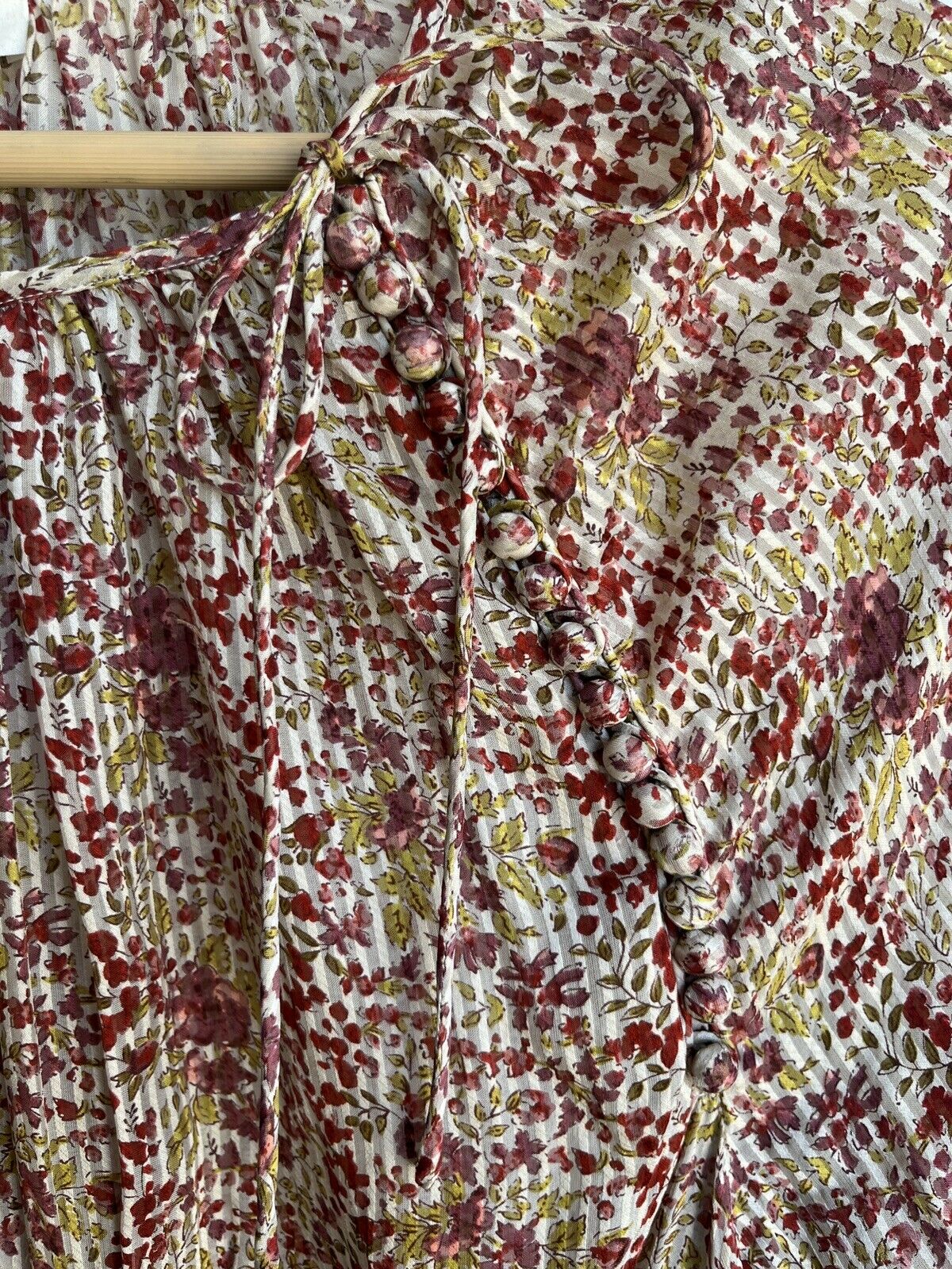 SILK FLORAL MAXI DRESS
