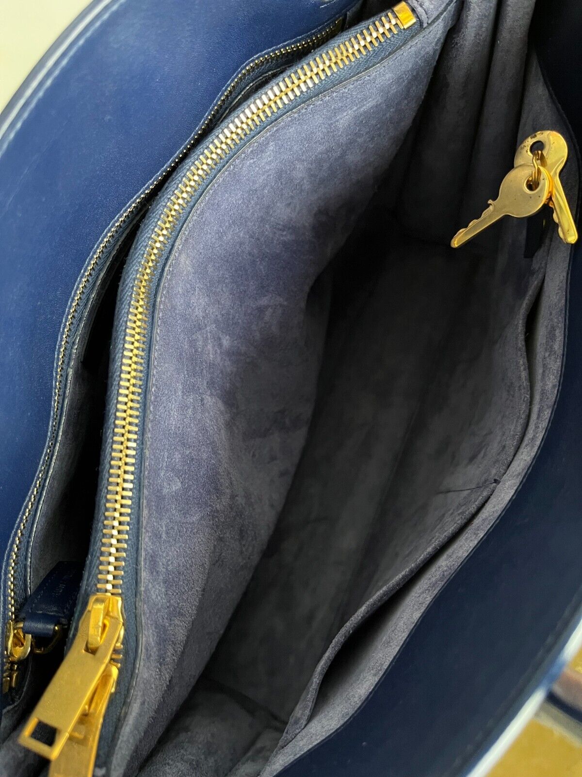 SAC DE JOUR NAVY PURSE