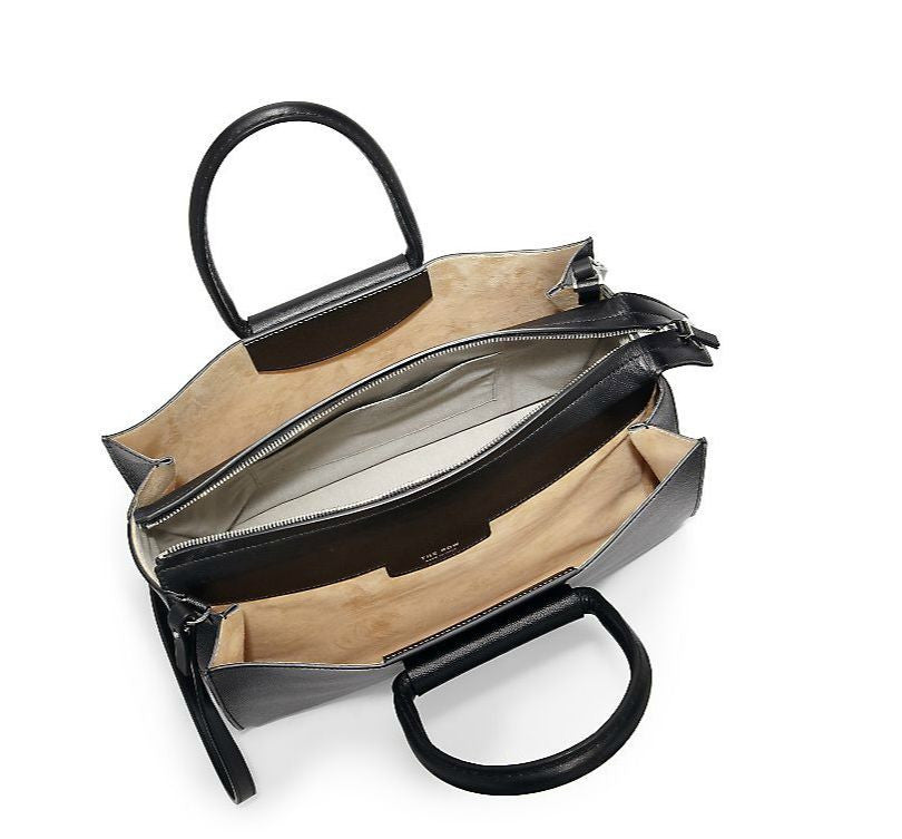 TOP 5 PEBBLED SATCHEL WITH TAGS