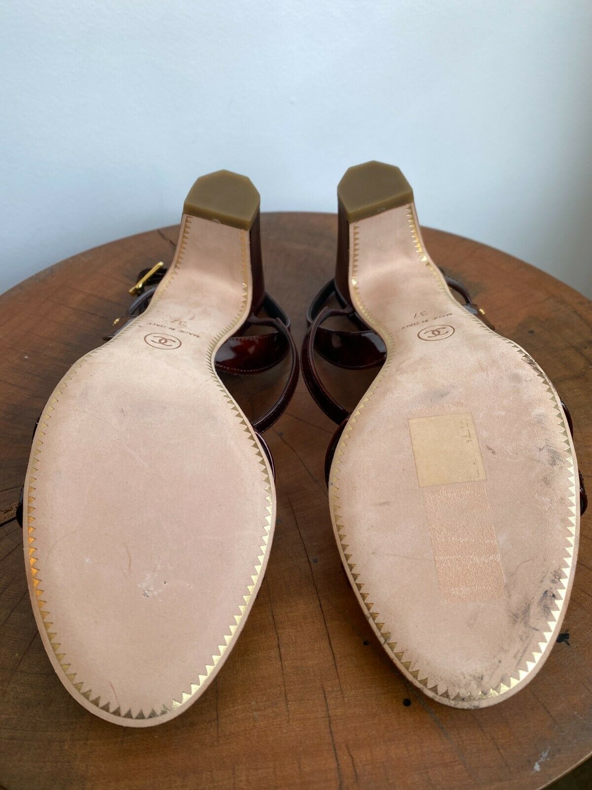 VINTAGE TORTOISESHELL SANDALS