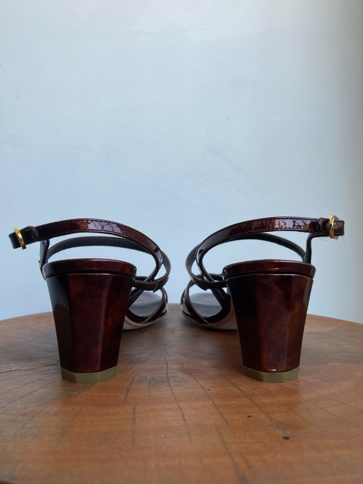 VINTAGE TORTOISESHELL SANDALS