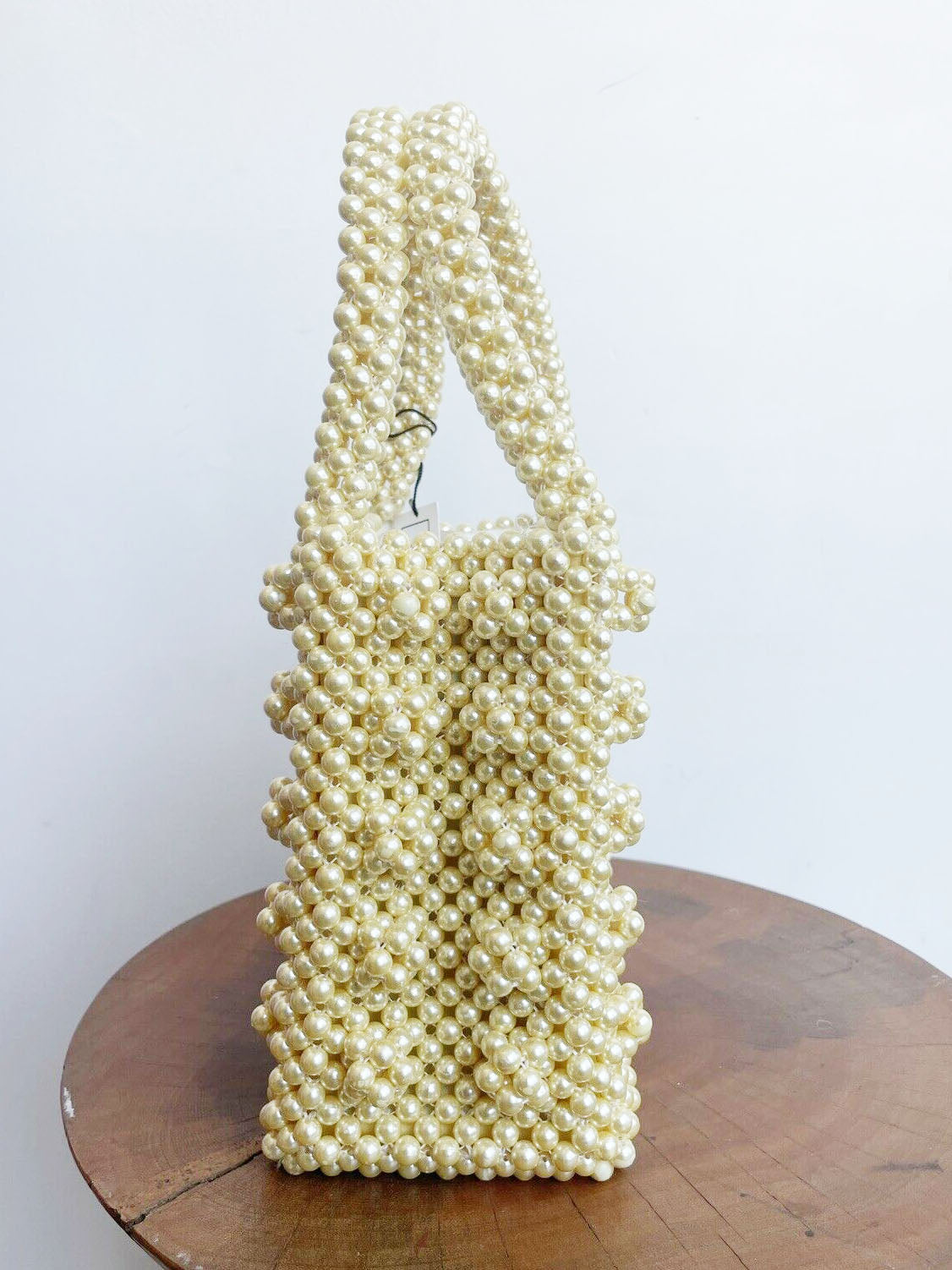 ANTONIA CREAM PEARL BAG