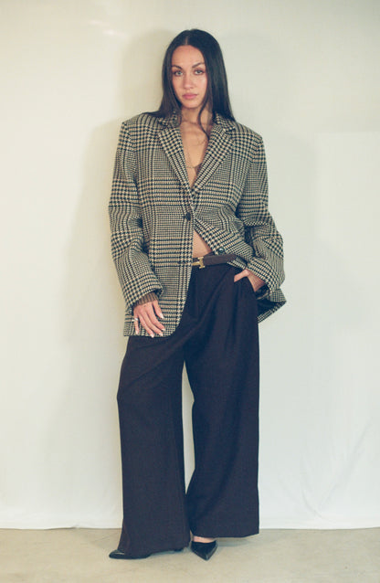 TOTEME HOUNDSTOOTH BLAZER