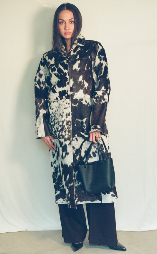 SAKS POTTS GIO PONYHAIR COAT