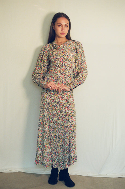 NANETTE FLORAL MAXI DRESS
