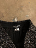 DOLCE & GABBANA Silver Sequin High Rise Wide Leg Silk Trouser Dress Pants 42/6