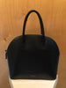 MANSUR GAVRIEL Black Rounded Top Leather Gold Hardware Handle Shoulder Bag Purse