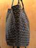 GOYARD Saint Louis GM Brown Black Canvas Monogram Print Large Tote Bag Purse