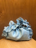 CECILIE BAHNSEN NWT Umi Light Blue Organza Ruffle Mini Small Shoulder Bag Purse