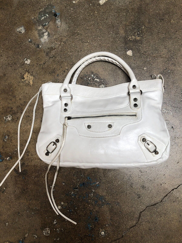 Balenciaga classic city white hotsell