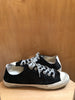 GOLDEN GOOSE V Star 2 Velvet Black White Low Top Womens Sneakers 40/10/9.5