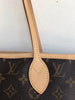 LOUIS VUITTON Neverfull Brown Canvas Monogram Print Shoulder Bag Tote Purse